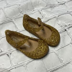 Mini Melissa campana Papel Flat Shoes 6